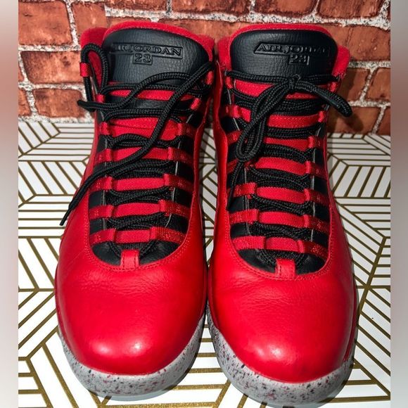 Jordan Other - Air Jordan 10’s retro Bulls over Broadway basketball shoe by Nike.  Size 13 used